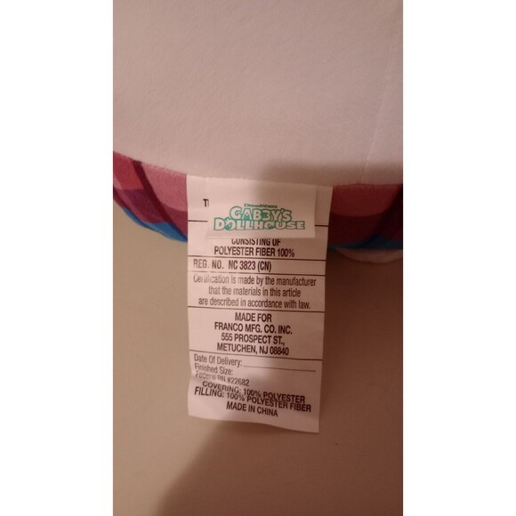 Gabby's Dollhouse Kids Soft Cuddly Plush Pillow Buddy - Picture 4 of 5